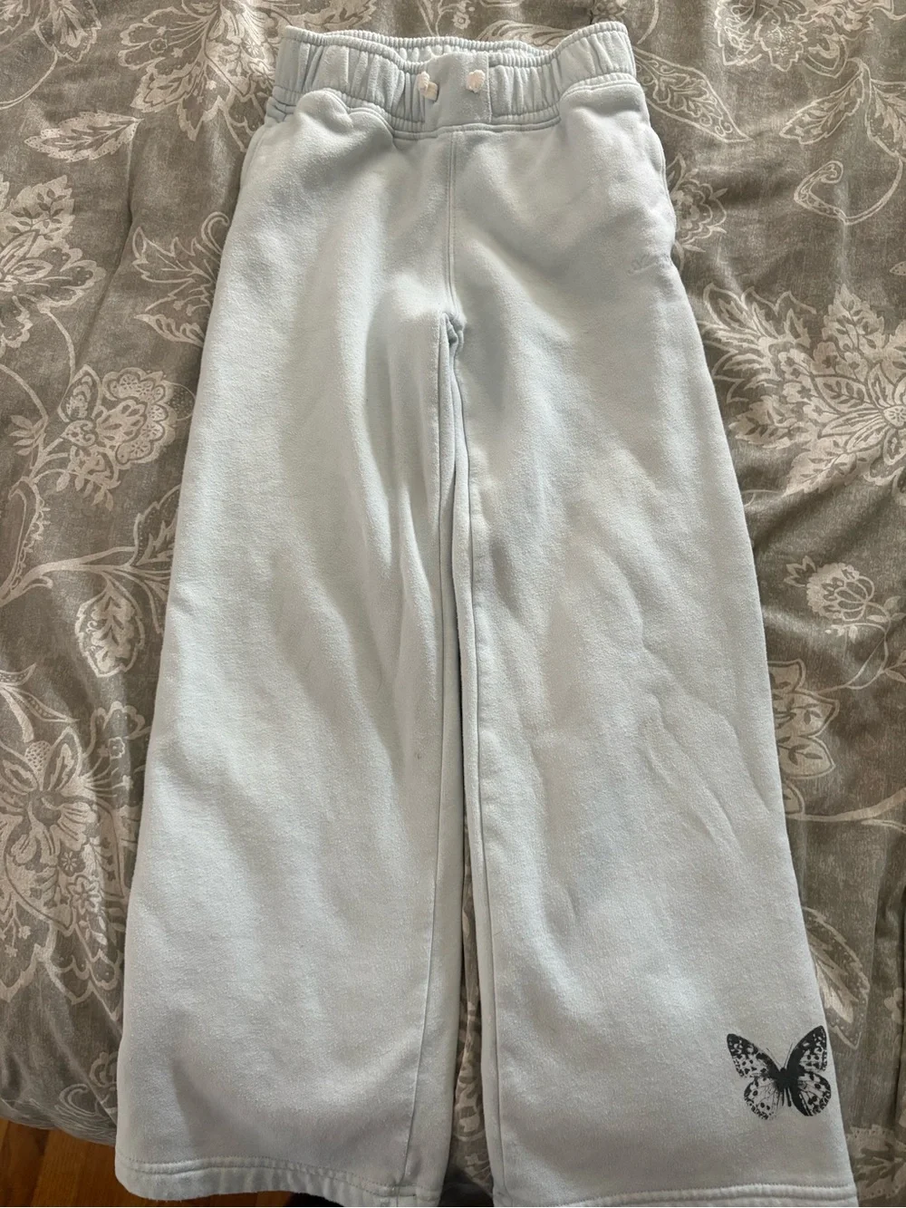 abercrombie kids Light Blue Pullover Hoodie